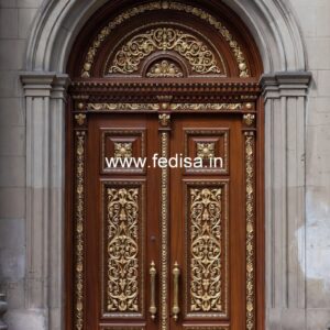Colonial Style Door Manichitrathazhu Door Design No-13310