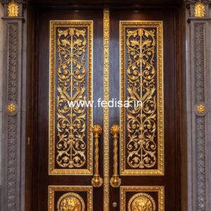 Bungalow Classic Door Design Sliding Door Wood Design No-13319