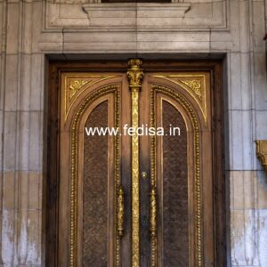 Glass Panel Classic Door Aluminum Door Design For Bathroom No-13332