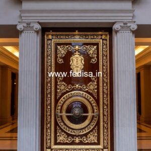 Classic Door Design Butterfly Door Design No-13333