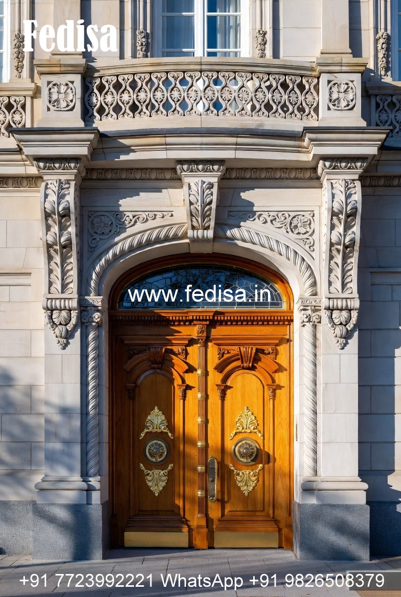 Colonial Style Door Iron Door Design For Flats No-13351