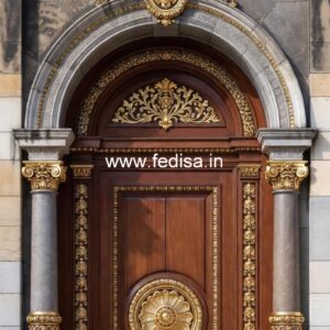 Ornate Door Design Pooja Room Entrance Design No-13353