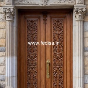 Double Door Classic Style Sliding Door Gate Design No-13370