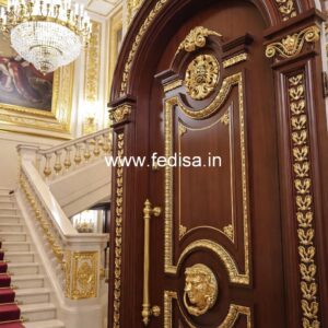 Classic Front Door Ideas Pooja Mandir Glass Door Design No-13377