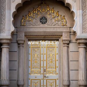 Italian Style Wooden Doors Door With Ventilation Design No-13396