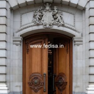 Carved Door Patterns Double Door Mica Design No-13408