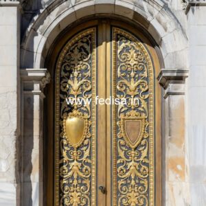 Decorative Wooden Doors Bathroom Door Design Plastic No-13409