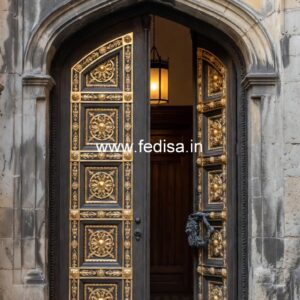 Mahogany Classic Doors Door Upper Design No-13427