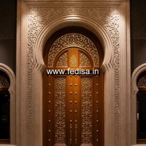 Handcrafted Wooden Door Kitchen Partition Door No-13429