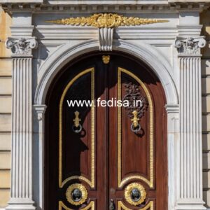 Home Entry Wooden Door Main Gate Design Single Door No-13440