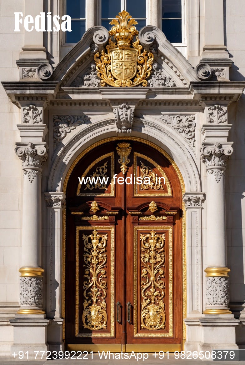 Carved Door Patterns Door Gate Design Iron No-13449
