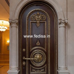 Antique Door Style Stainless Steel Front Door Design No-13461