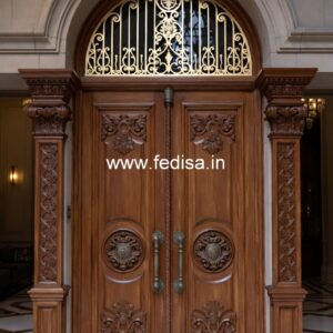 European Classic Door Door Design Wooden Jali No-13472