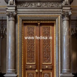 Colonial Style Door Church Main Door Design No-13474