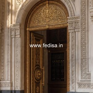 Main Door Classic Design Office Front Door Design No-13479