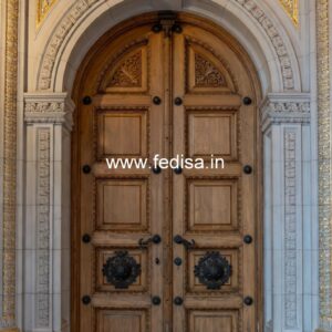 Double Door Classic Style Door Cutting Design No-13493