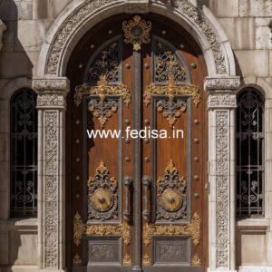 Classic Door Design Panel Door Design Wooden No-13497