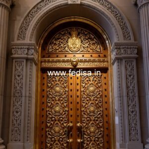 Carved Door Patterns Teak Wood Design Door No-13531