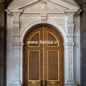 Ornate Door Design Double Door Frame Design No-13558