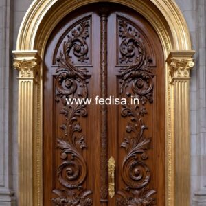 Home Entry Wooden Door Acp Door Design No-13563