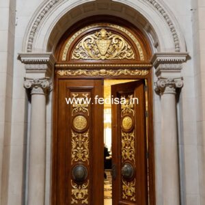 Palace Style Doors Temple Main Door Design No-13566