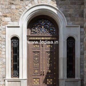 Heritage Door Design Entrance Glass Door Design No-13587