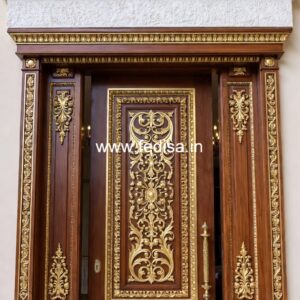 Handcrafted Wooden Door Modern Screen Door Designs No-13593
