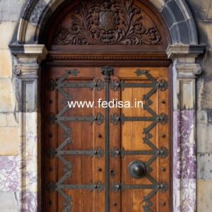 Victorian Door Design Sitout Door Design No-13596