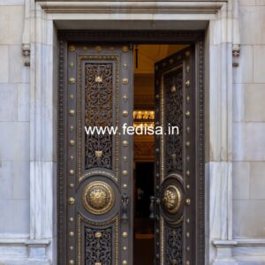 Italian Style Wooden Doors Jali Design For Main Door No-13601