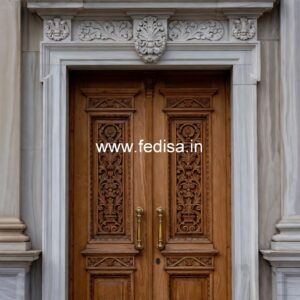 Vintage Wooden Door Designs For Houses Aluminum Main Door Design No-13611
