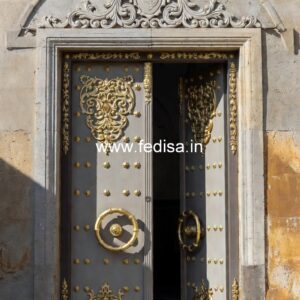 Colonial Style Door Main Door Gate Grill Design For Home No-13638