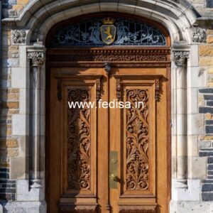 Luxury Classic Entrance Door Designs India Door Canopy Design No-13651