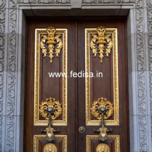 Mahogany Classic Doors 3d Wood Door Design No-13673