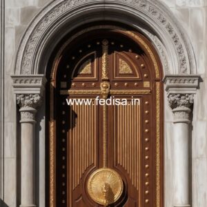 Classic Wooden Main Door Design For Home 8 Side Door Design No-13690