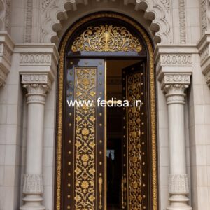 Carved Door Patterns Circle Door Design No-13695