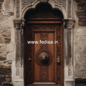 Handcrafted Wooden Door 2d Door Design In Autocad No-13716