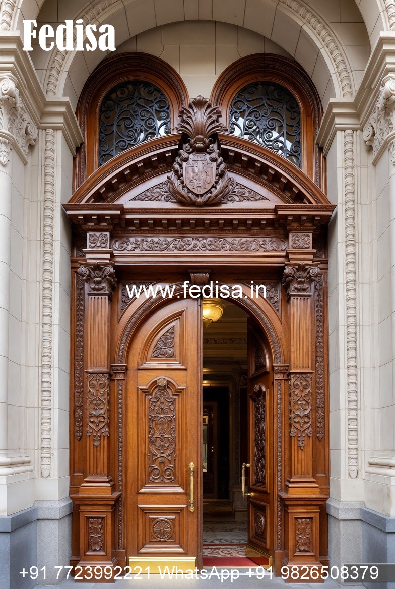 Bungalow Classic Door Design House Door Design 2026 No-13729