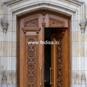 Engraved Wooden Door Laminated Door Design Catalog No-13741