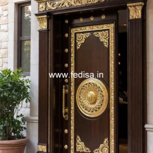 Traditional Door Design Front Door Canopy Designs No-13744