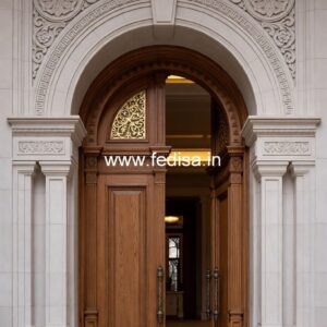 Palace Style Doors Main Door Plain Design No-13771