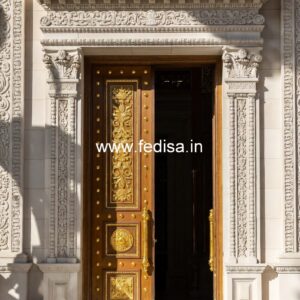 Double Door Classic Style Aluminum Jali Door No-13780