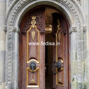 Solid Wood Classic Door Aluminum Doors Designs For Kitchen No-13794