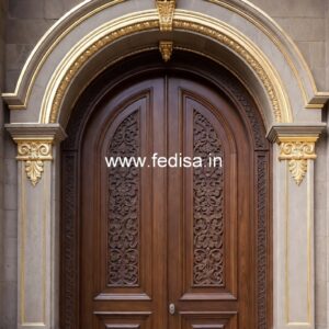Home Entry Wooden Door New Main Single Door Design 2027 No-13809