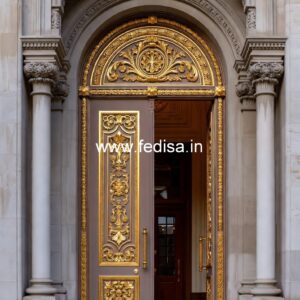 Carved Wooden Doors Main Door Gate Design For Home No-13838