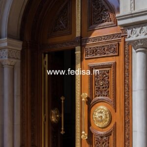 Decorative Wooden Doors Bedroom Door Design Price No-13860