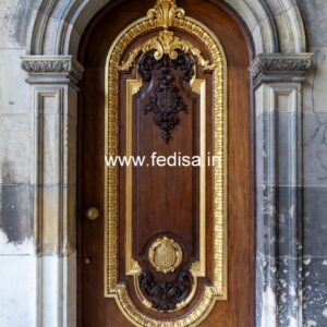 Classic Wooden Main Door Design For Home Main Flush Door Design No-13895