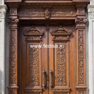 Double Door Classic Style Cupboard Door Design For Bedroom No-13903