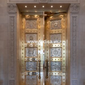 Handcrafted Wooden Door Karbin Door Design No-13921