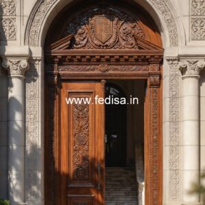 Rustic Classic Door Single Palla Design No-13926