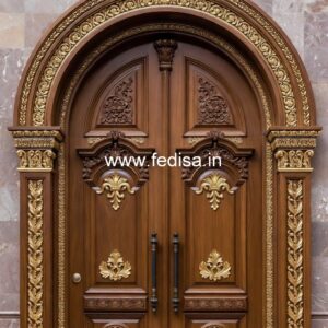 Classic Wooden Main Door Design For Home Door Jali Wala No-13936